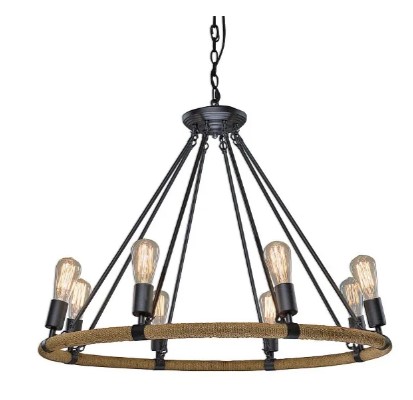 Подвесная люстра Loft IT Rope Filament Loft1861/8