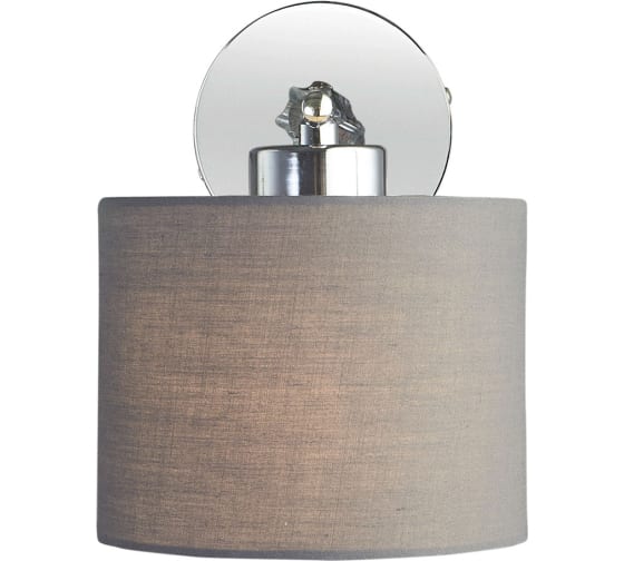 Светильник настенный Escada 700/1A E27*60W Chrome/Grey