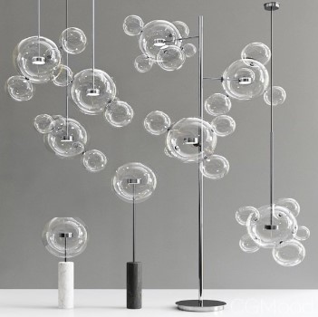 Светильник Bolle Bubbles 04 Nickel GB50031
