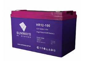 Батарея аккумуляторная SUNWAYS HR 12-100