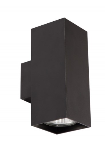 Светильник настенный 35W, 230V, 2*GU10, чёрный ML1740