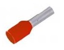 Наконечник-гильза GNGI-E-1,5-8 темно-красный (уп.100шт) General