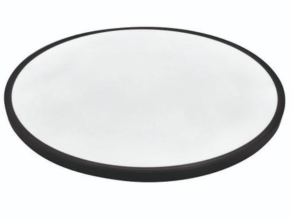 Светильник потолочный LE LED RF 60W 5000lm, переключаемая 3000-6500К, 600*25мм черный (КРУГ) LEEK