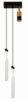 Подвесной светильник LED4U L8702-3 черный, LED 15Вт 3000-6500К, пульт, 1500*280мм