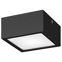 Светильник ZOLLA QUAD LED-SQ 8W 640LM черный 4000К IP 54 (в комплекте)