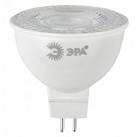 Лампочка светодиодная ЭРА STD LED Lense MR16-8W-827-GU5.3 GU5.3 8Вт линзованная софит теплый белый с