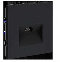 Розетка компьютерная встраиваемая VOLTUM S70 RJ45 кат.6, графит