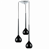 Подвесная люстра Lightstar Forma 3*E14 в комплекте черный MD2128A-3BL