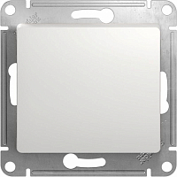 Механизм переключателя 2-кл. СП Glossa 10А IP20 10AX перламутр SE