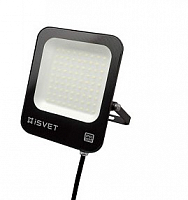 Прожектор USL-106 iSVET 50вт, 6500К, 4500lm, 100-260В, импульс драйвер, черный