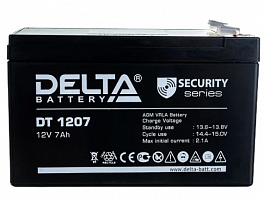 Аккумулятор ОПС 12В 7А.ч Battbee Delta BT 1207 Свинцово-кислотный