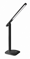 Ultraflash UF-731 C02 черный (LED настольный Cветильник, 11 Вт, 3 уровня яркости)