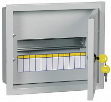 Корпус металлический ЩРв-12 (265х310х120мм) IP31 TITAN 3 IEK