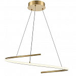 Подвесной светодиодный светильник Maytoni Curve MOD242PL-L33BSK