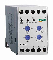 Реле контроля фаз 380В тип01 серии РК-101 DEKraft