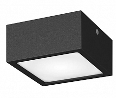 ветильник уличный светодиодный Lightstar Zolla Squad LED-SQ 8W 640LM черный 3000K IP65 380273
