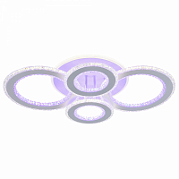 Люстра светодиодная Profit Light 8040/2+2 WHT 122W+84W BL+YL 3000-6000K пульт