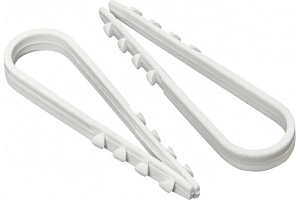 Дюбель-хомут (нейлон) ДХ 19-25 (б) (100 шт) Fortisflex