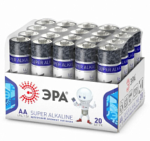 Батарейки ЭРА LR6-20 bulk SUPER Alkaline (20/480/69120)