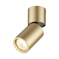 Потолочный поворотный светильник Odeon Light Hightech Duetta GU10 50W ODL20 269 золотистый/металл