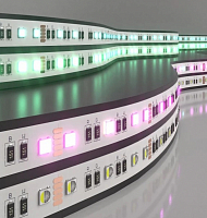 Лента светодиодная 24V 24W 60Led 5050 IP20 MIX RGB/холодный белый