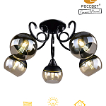 *Люстра Амфибия РС21095 BK/5C 5*E27 РОССвет