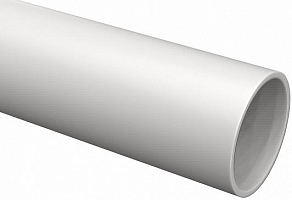 Труба гладкая ПВХ жесткая d50мм серая (дл.3м) IEK