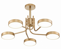 Светильник на штанге Escada 10258/5 LED*44W Champagne gold