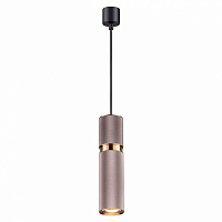 Подвесной светильник Odeon Light L-vision Afra коричневый/золотой 4745/5L
