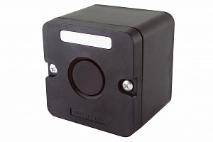 Пост кнопочный ПКЕ 222-1 черный IP54 TDM 