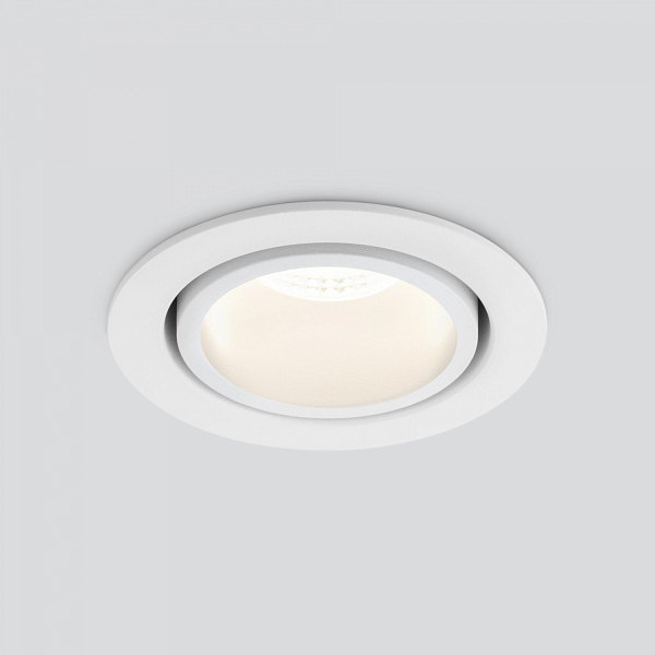 Встраиваемый точечный светодиодный светильник Elektrostandard 15269/LED белый