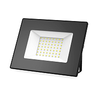 Прожектор светодиодный ДО-50Вт 4500Лм 6500К IP65 1200-240 B черный LED Elementary Gauss