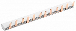 Шина соединительная типа PIN (12штырей) 3Р 63А 22см IEK