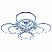Люстра светодиодная Profit Light 8000/4+4 CHR 240W+11W RGB 3000-6000K пульт