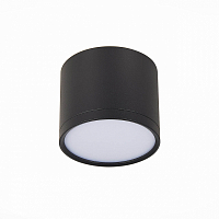 Светильник потолочный Черный LED 1*9W 4000K 702Lm Ra>80 120° IP20 D88xH75 170-240V