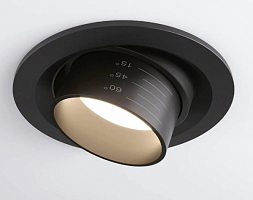 Встраиваемый светодиодный светильник Elektrostandard 9920 LED 15W 4200K черный а052478