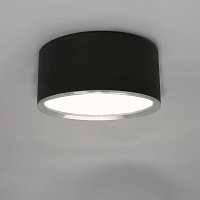 *Светильник LED накладной круглый черный