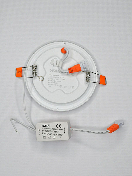 Светильник круглый LED встраиваемый 1606R-6W-6000К