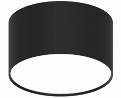 Накладной светильник со светодиодами FERON 10W, 700Lm, черный (4000К), AL200 Simple matte, 48075