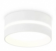 Накладной светильник Ambrella light SWH/FR белый песок/белый матовый TN5388