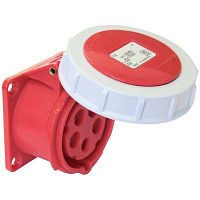 **Розетка скрыт. уст. 63А 400В 3P+E+N IP67 DKC