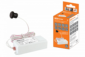Датчик движения коротк. дист. ДДК-02 (откр.закр) 500Вт 6см IP20 230В TDM