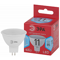 Лампочка светодиодная ЭРА RED LINE LED MR16-11W-840-GU5.3 R GU5.3 11 Вт софит нейтральный белый свет