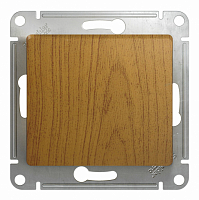 *Механизм переключателя 1-кл. СП Glossa 10А IP20 10AX дуб SE