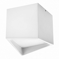 Потолочный светодиодный светильник Lightstar Quadro LED 12W 960LM 4000K IP55 белый