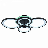 Люстра светодиодная Profit Light 8077/4 GRP 100W+8W RGB 3000-6000K 7500lm пульт