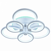 Люстра светодиодная Profit Light 8077/3+3 WHT 144W+8W RGB 3000-6000K пульт