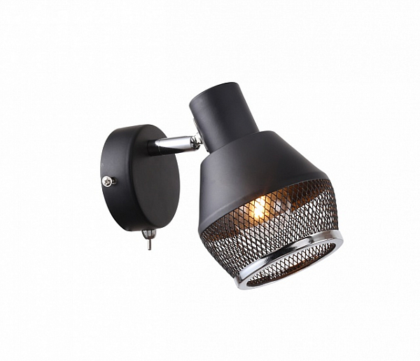 Спот Escada 1116/1A E14х40W Black/Chrome