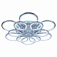 Люстра светодиодная ProfitLight 8000/6+6 CHR 372W+15W RGB 3000-6000K 27000 lm пульт
