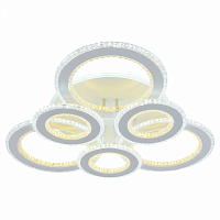 Люстра светодиодная Profit Light 8040/3+3 WHT 174W+126W BL+YL 3000-6000K пульт